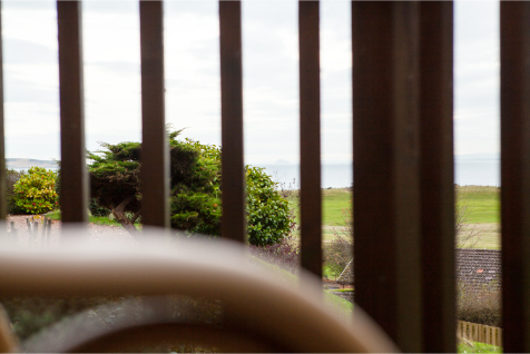 Enjoy the view from your balcon in our stylish, comfortable sea view bedrooms in the Old Manor Hotel in Fife